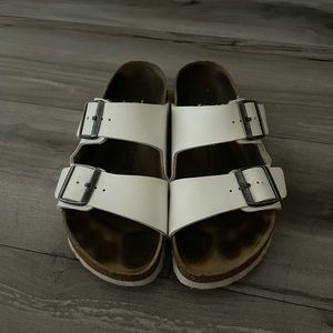 White Birkenstocks